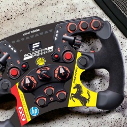 Ferrari Horse Yellow