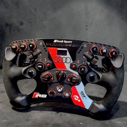 Audi Black full plate